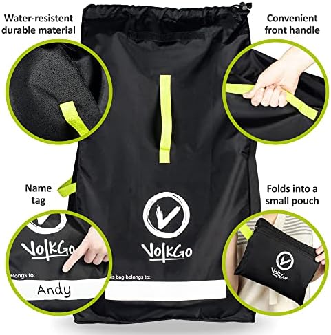 V VOLKGO Car Seat Travel Bag For Airplane - Image 5