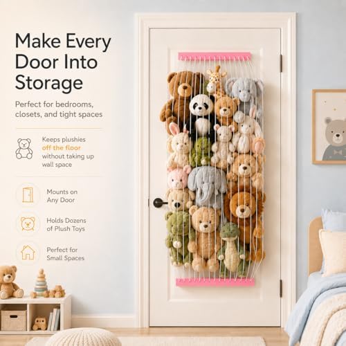 Stuffed Animal Storage Wooden Soft Toy Storage - Image 4