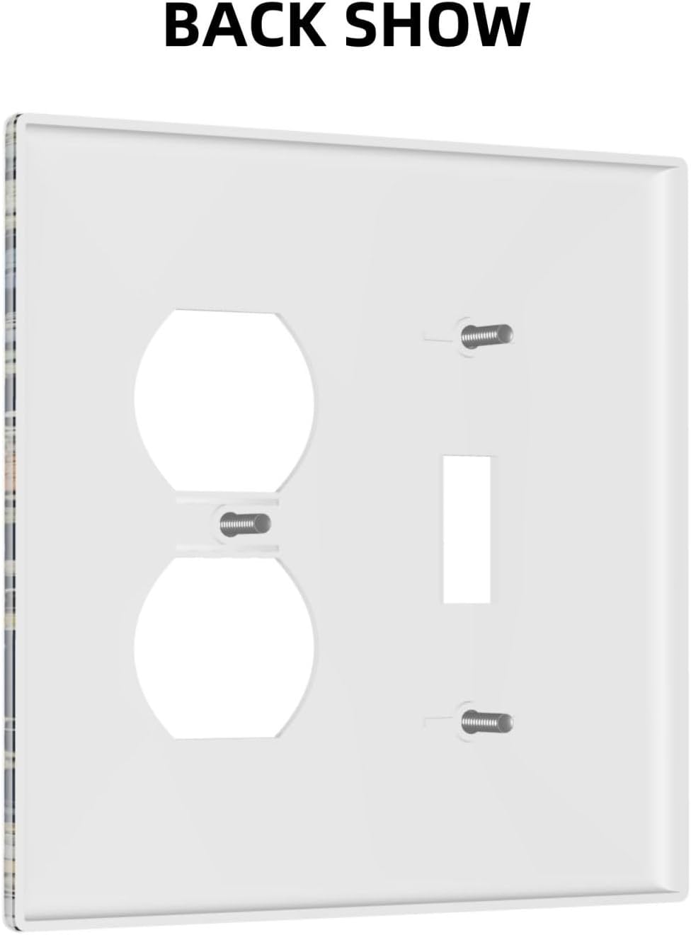 Decorative Outlet Covers Rustic Morris Birds Green Leaf Flower 2 Gang Wall Plate Cover Single Toggle Duplex Combo Two Switch Light Switch Cover Plate Jumbo Dual GFCI Faceplate