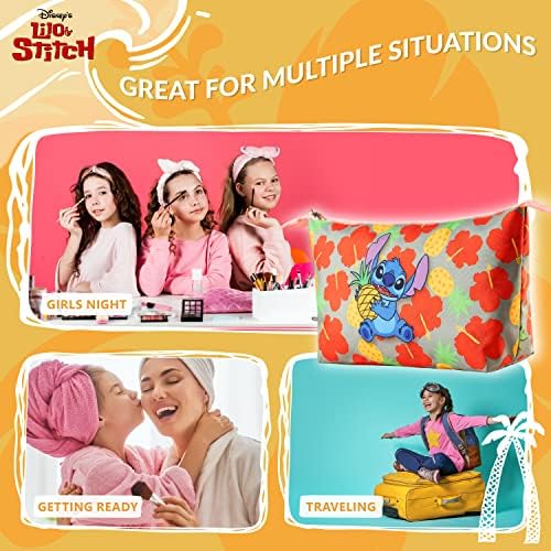 Disney Stitch Toiletry Bag Travel Makeup Storage Bag Vanity Bag Gift Idea - Image 5