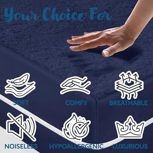 Guardmax Cot Mattress Encasement Zippered, 100% Waterproof Mattress Protector - Image 7