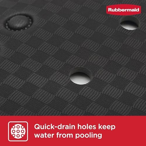 Rubbermaid Soft Foam Bath Tub Shower Mat, Non-Slip Tub Mat - Image 6
