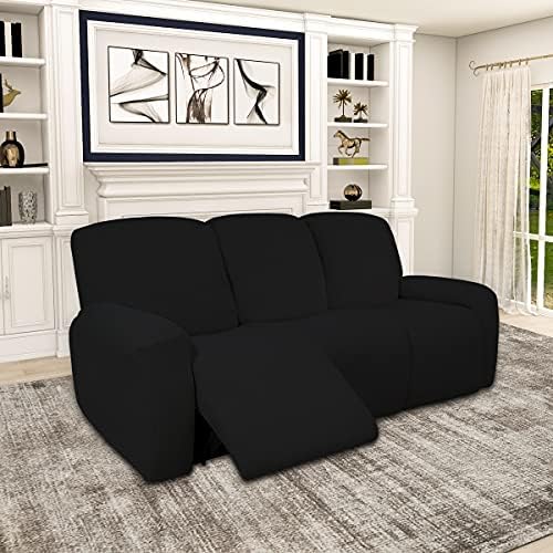 Easy-Going 100% Dual Waterproof Recliner Sofa Cover, 8-Pieces Stretch Relining - Image 2