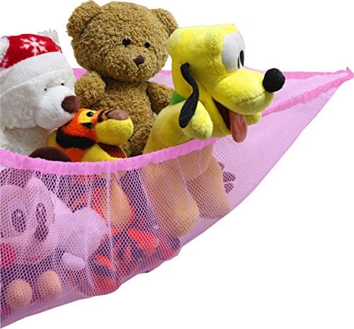 Simple Houseware 2 Pack Stuffed Animal Toy Hammock Net - Image 2