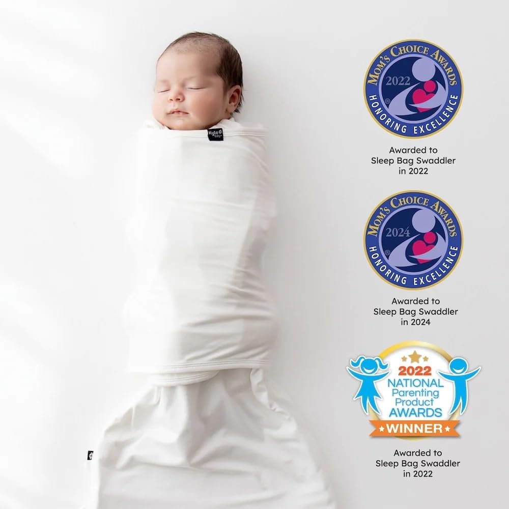 KYTE BABY Unisex Rayon Made from Bamboo Sleep Bag Swaddler for Babies, 1.0 Tog