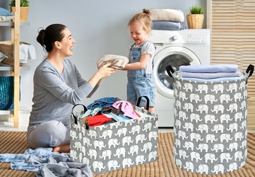 Kid Storage Basket Gift Shelf Basket Toy Storage Bin, Nursery Basket Organizer - Image 6