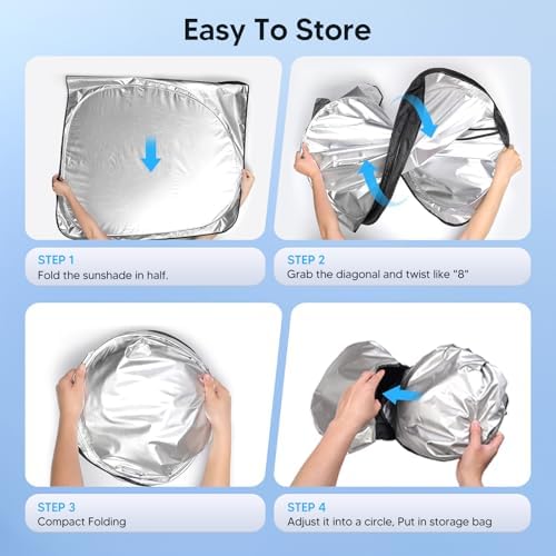 KUST Windshield Sun Shade for Mazda CX-3 2016-2021 CX3 Accessories Sunshade - Image 6
