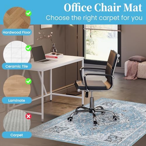Office Chair Mat for Hardwood Floor & Tile Floor - Image 3