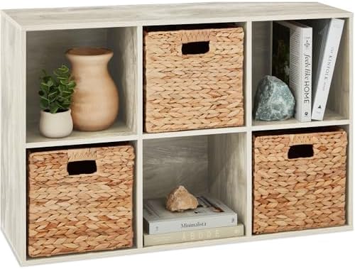 Best Choice Products 6-Cube Storage Organizer, 11in Shelf Opening, Display Shelf by Unknown
