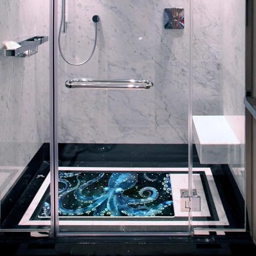 Shower Mat Bathtub Mat, 26.8x15.1 inch, Non-Slip Bath Mat - Image 6