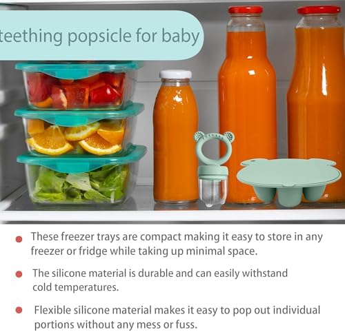 BigSpinach Silicone Baby Food Freezer Tray - Image 5
