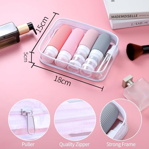 Mrsdry 16 Pack Travel Bottles Set, TSA Approved Leak Proof Silicone Squeezable - Image 5