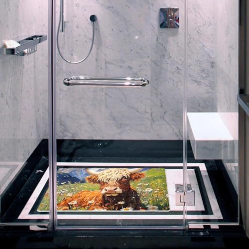 Shower Mat Bathtub Mat, 26.8x15.1 inch, Non-Slip Bath Mat - Image 5