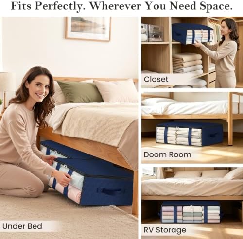 StorageRight Under Bed Storage Bags, 6 Pack - Image 6