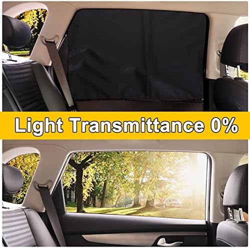 Lechin Magnetic Car Side Window Sun Shades - Image 4