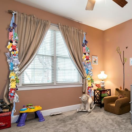 2PCS Stuffed Animals Storage Chain Organizers 80" Cotton Hanging Storage Chain - Image 5
