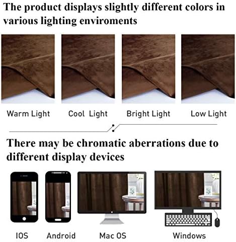 StangH Brown Waterfall Valance Curtain - Image 6