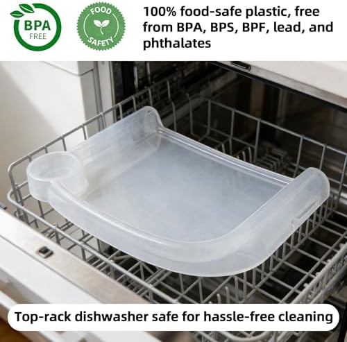 Clear Plastic Baby Dining Tray for Ingle-sina Fast Table Chair - Image 4