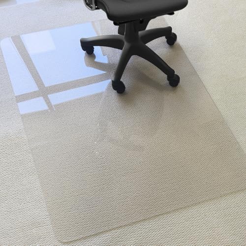 Kuyal 2 Pack 1/5" Thick Office Chair Mat, Heavy Duty Computer Chair Mat - Image 2