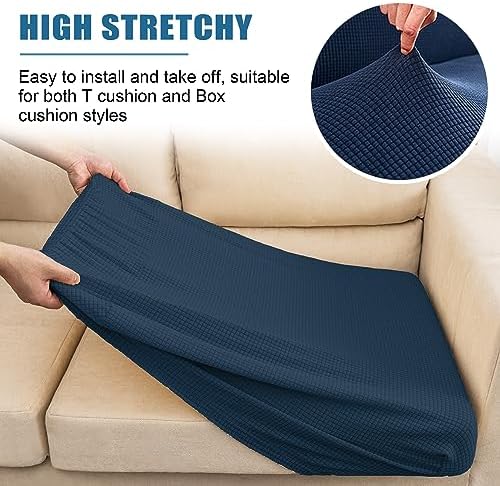 Water Resistant Sofa Cushion Slipcovers, RV Seat Cushion Covers High Stretch - Image 6