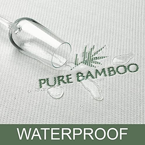 California King Mattress Protector by PURE BAMBOO, Waterproof - Image 3