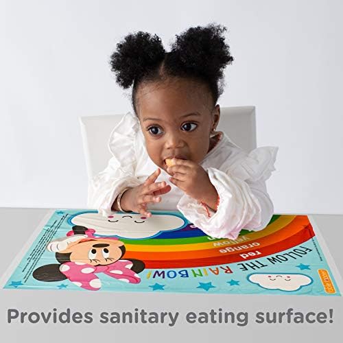 Neat Solutions Disney Minnie Mouse Table Topper Disposable Stick-on Placemats - Image 2