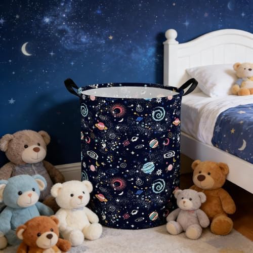Moon Laundry hamper, Kids Laundry Basket, Baby Nursery Hamper, Waterproof - Image 3