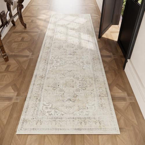 Washable Kitchen Rugs Runners for Hallways: 2'6"x8' Long Carpet Runner Rug - Image 5