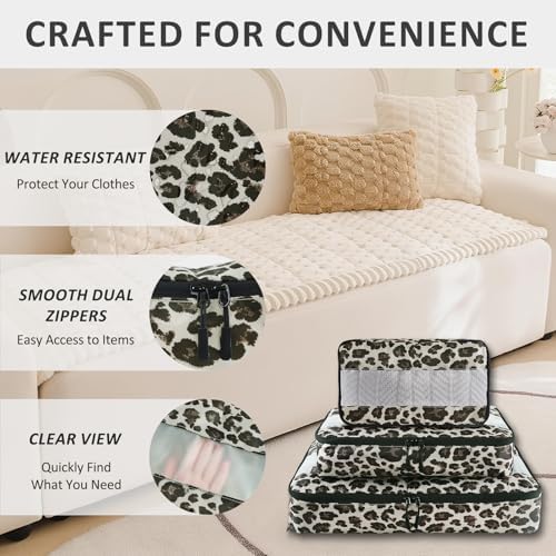 U+U 5 Set Packing Cubes, Travel Organizers - Image 2