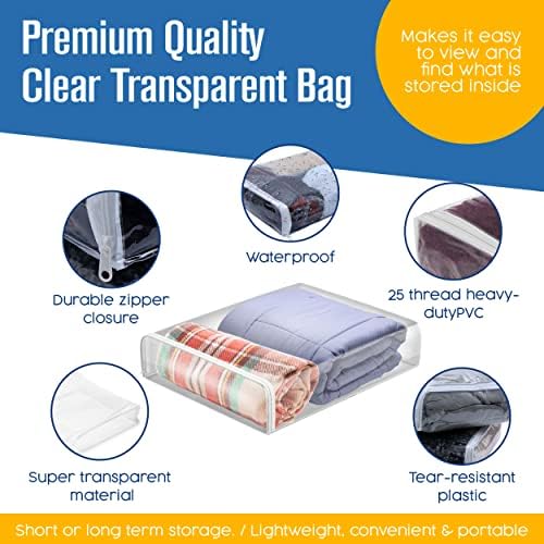 Sweater Bags Moth Proof, Clothing Storage Bags, 5 Pack - Image 3