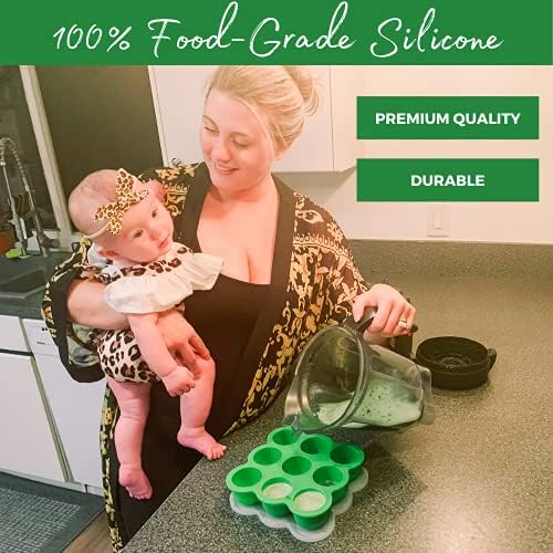 Silicone Baby Food Storage Container and Freezer Tray - Image 2