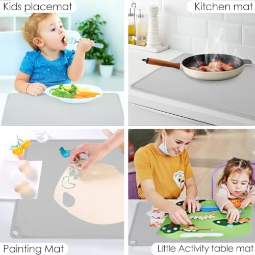 Gray Baking Mat -Food Grade Standard Silicone Mat - Image 3