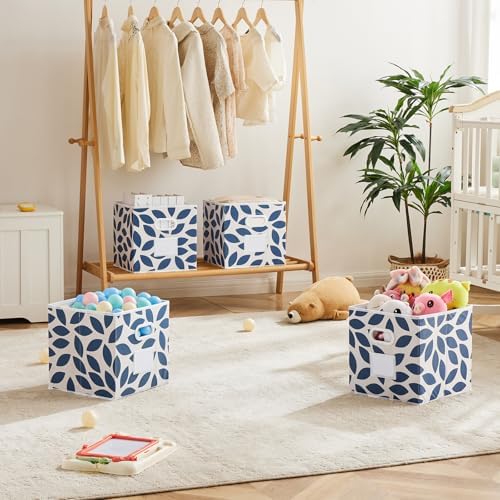 MAX Houser Set of 6 Foldable Fabric Storage Bins - Image 4