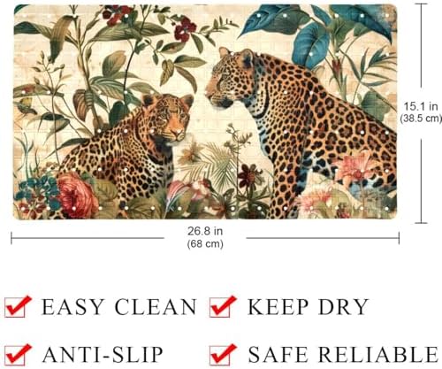 Shower Mat Bathtub Mat, 26.8x15.1 inch, Non-Slip Bath Mat - Image 4