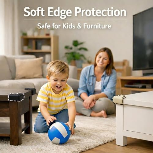 Corner Protector for Baby, 8 Pack EVA Foam Baby Proofing Corner Guards - Image 2
