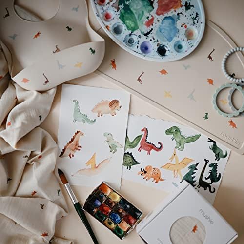 mushie Silicone Placemat for Kids | BPA-Free Non-Slip Design - Image 2