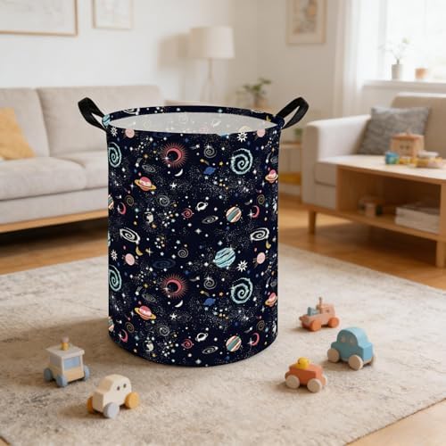 Moon Laundry hamper, Kids Laundry Basket, Baby Nursery Hamper, Waterproof - Image 6