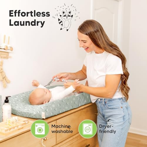 2-Pack Baby Changing Pad Cover for Girl - Image 6