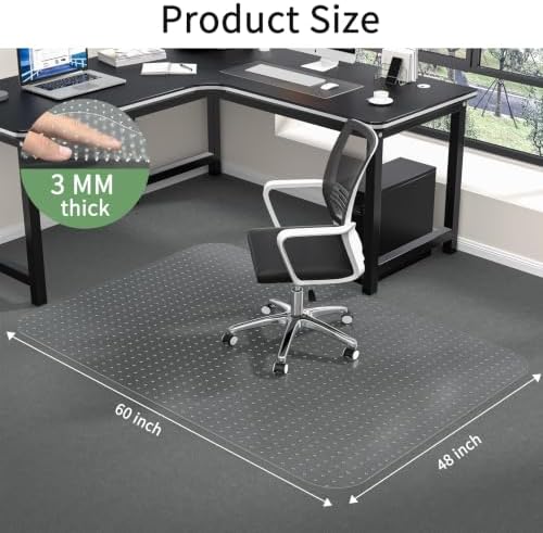 Office Chair Mat for Low Pile Carpet - Image 2