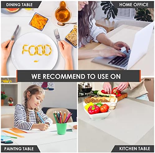 Oversize Silicone Table Placemat, Food-Grade Flexible Silicone Table Mat - Image 3