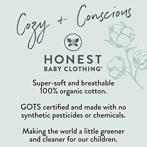 HonestBaby 2-Pack Organic Cotton Fitted Bassinet Sheet, One Size - Image 6