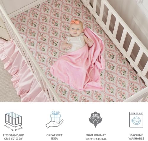 Brandream Organic Cotton French Crib Bedding Set - Image 2