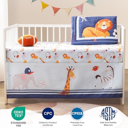 Crib Bedding Set with Plush Toy - Image 6