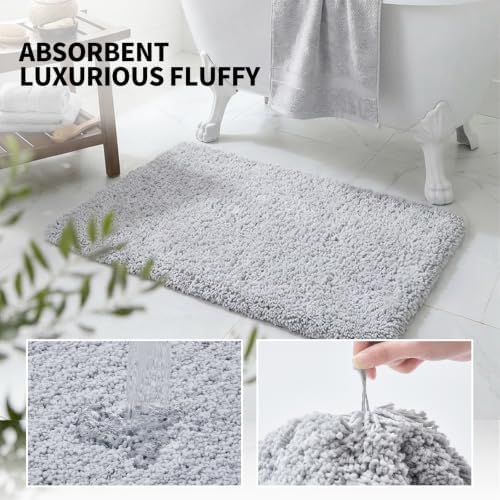 ILANGO Bathroom Rugs 32" × 20", Extra Soft Absorbent Microfiber Bath Rugs - Image 7