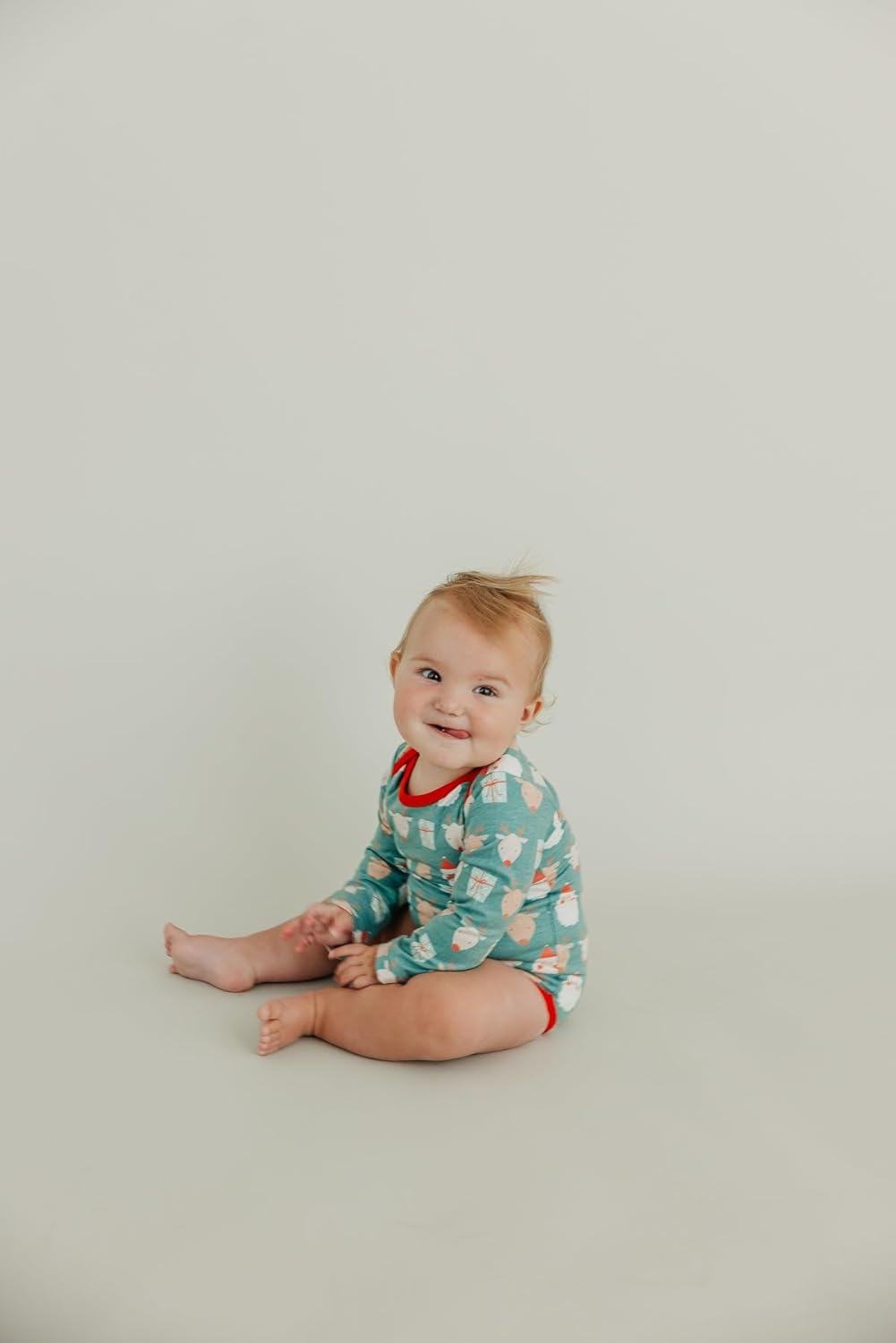 Copper Pearl Long Sleeve Bodysuit Baby: Ultra Soft Baby for Newborns, Boys, and Girls - Stylish, Comfortable, Overlap Shoulders, Premium Knit Fabric - 3-6 Months, Prancer