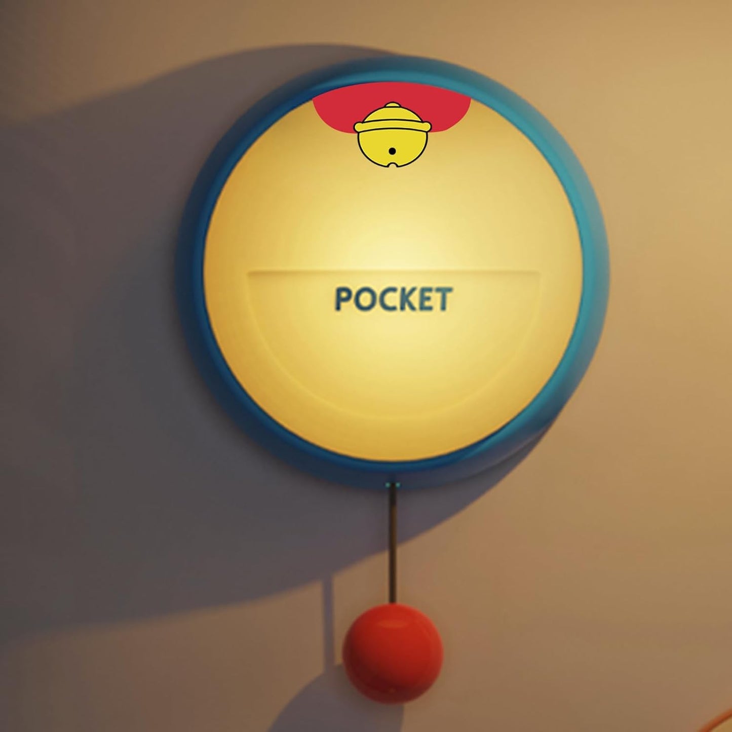 Wall Night Light for Kids, 3 Levels Dimmable Nursery Nightlight with Timer, Rechargeable LED Touch Wall Lamp for Room Decor, Silicone Squishy Light, Cute Anime Lamp Unique Gifts for Girls & Boys