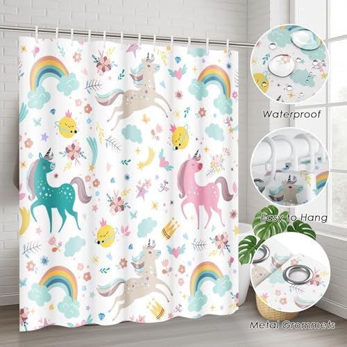 Britimes Bathroom Sets with Shower Curtain and Rugs - Image 6