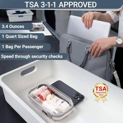 YQBRAO Clear Hard Shell Organizer Set - Image 7