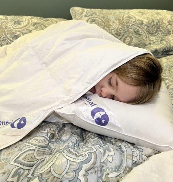 Continental Bedding Toddler-Poly, 13x18 Firm Pillow, White