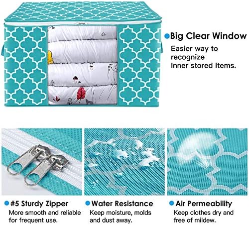 Storage Bags 100L 8 Pack Clothes Organization and Storage Containers - Image 5